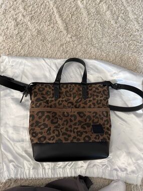 Northend Bag Company limited edition leopard print Leona
